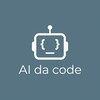 Логотип телеграм канала @aidacode — AI da Code