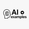 Логотип телеграм канала @aiexampless — AI Examples promts