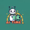 Логотип телеграм канала @aiextime — AI[ex]Time