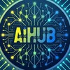 Логотип телеграм канала @aihubfeed — AiHub ✨ Приручаем ИИ | Вайб-кодинг | Ai-first development