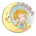 Logo saluran telegram aimakids — آیما