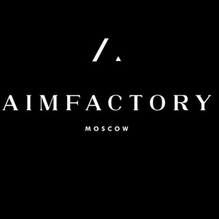 Логотип телеграм канала @aimfactorybrand — AIMFACTORY
