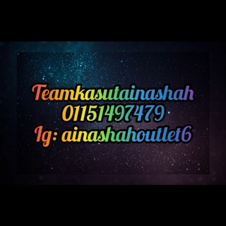 Logo of telegram channel ainashahkasutmurah — Ainashah_KasutMurah_ListKasut