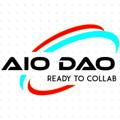 Логотип телеграм -каналу aiodao — AIO DAO