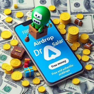 لوگوی کانال تلگرام airdrop_drsalar — کریپتو با دکتر