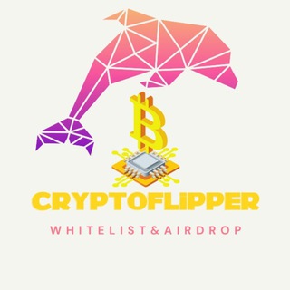 Логотип телеграм канала @airdrop_hot — CRYPTOFLIPPER 🐬