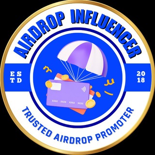 Logo of telegram channel airdrop_influencer — Airdrop Influencer