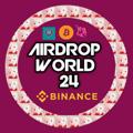 Logo saluran telegram airdrop_world24 — Airdrop World 🌎