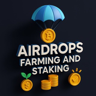 Telgraf kanalının logosu airdrops_farming_staking — Airdrops, Farming, Staking