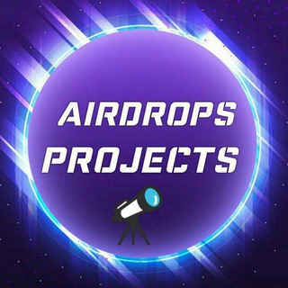 Logo saluran telegram airdrops_projects — A̴i̴r̴d̴r̴o̴p̴s̴ ̴P̴r̴o̴j̴e̴c̴t̴s̴🔭