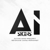 Логотип телеграм канала @aiskins — Скины Майнкрафт / Скины на заказ / AISKINS MINECRAFT
