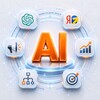 Логотип телеграм канала @aisoft_for_business — AI Soft и Маркетинг для бизнеса