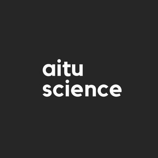 Логотип телеграм канала @aituscience — aitu science