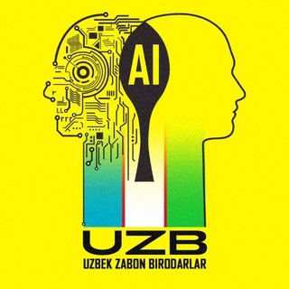 Telegram kanalining logotibi aiuzb — 🤖 AI Uzbekistan | UZB