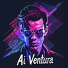 Логотип телеграм канала @aiventuraa — AI Вентура
