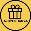Telegram kanalining logotibi ajoyib_hadya_rasmiy — AJOYIB HADYA | ISLOMIY SOVGALAR | PADARKALAR | JOY NAMOZLAR | TASBEHLAR