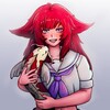 Логотип телеграм канала @akaikoi_nihongo — akaikoi-учим японский🪭