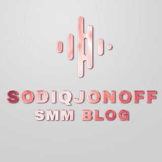 Telegram kanalining logotibi akbar_sodiqjonoff — SodiqjonOff | SMM Blog
