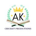 Logo saluran telegram akcricketpredictions18 — AK CRICKET PREDICTIONS