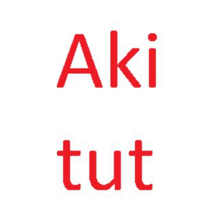 Логотип телеграм канала @akitutru — @akitut