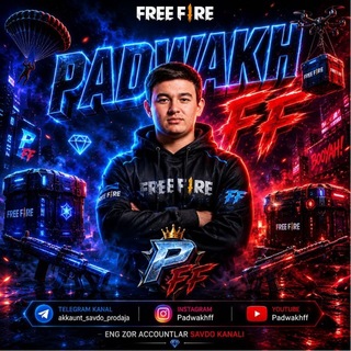 Telegram channel FREE FIRE AKKAUNT SAVDO logo