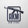 Logo of telegram channel akm90i — AKM STO̶RE