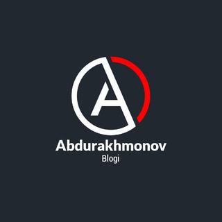 Telegram kanalining logotibi akmaljon_abduraxmonov_blogi — Abdurakhmonov |Blog