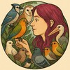 Логотип телеграм канала @akoteykovet — AKoteyko, ветеринарный врач, орнитолог, птицы, попугаи