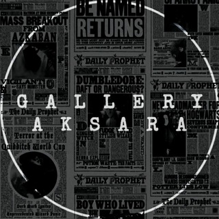 Logo saluran telegram aksarabernyawa — Gallery Aksara 🍃