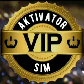 Логотип телеграм канала @aktivatorsimvip — AktivatorSim VIP