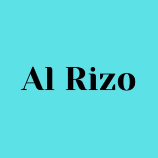Telegram kanalining logotibi al_rizo_onlineshop — Al Rizo
