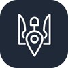 Логотип телеграм -каналу alarmmaponline — Карта Надзвичайних Ситуацій