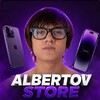 Логотип телеграм канала @albertov_store — 𝗔𝗟𝗕𝗘𝗥𝗧𝗢𝗩 𝗦𝗧𝗢𝗥𝗘