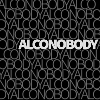 Логотип телеграм канала @alconobody — биты алконобадия