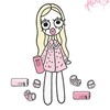 Логотип телеграм канала @alechkawho — пучеглазая🎀
