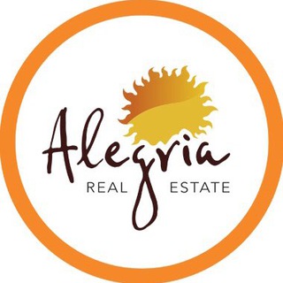 Логотип телеграм канала @alegria_realestate — Alegria. Недвижимость в Испании