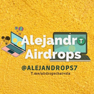 Logotipo del canal de telegramas alejandroairdrops - ALEJANDRO AIRDROPS🇻🇪