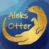 Логотип телеграм канала @aleks_otter_world — Ой, Выдра! ~ В глубинах тайнописи, в переплёте смыслов