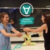 Логотип телеграм канала @alenar_dancetherapy — Живая практика с Аленой Рожковой