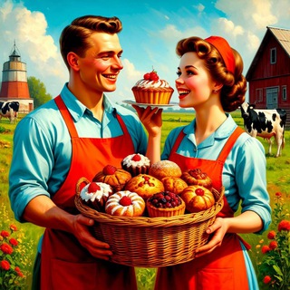 Логотип телеграм канала @alenka_kulinarit — Те самые вкусняшки
