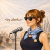 Telegram channel • by alenka • logo
