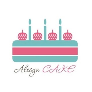 Логотип телеграм канала @alesya_cake — Alesya cake торт Одинцово