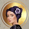 Логотип телеграм канала @alexa_sacred_art — Мастерская состояний 🎨 | Энергокартины| Сакральная геометрия