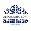 Логотип телеграм канала @alexandria_loft — ALEXANDRIA LOFT | декор из гипса и бетона