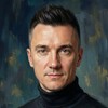 Логотип телеграм канала @alexb_ai_prompts — AlexB AI CONTENT | BALTÈON™