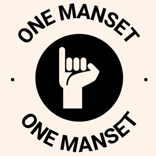 Логотип телеграм канала @alexmanset — ONEMANSET