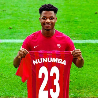 Логотип телеграм канала @alexnunumba_23 — ALEX NUNUMBA🇳🇪【Салют U-21🇷🇺】