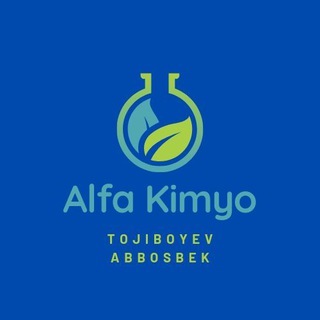 Telegram kanalining logotibi alfa_kimyo — Alfa Kimyo | KIMYO sirlari