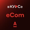 Логотип телеграм канала @alfa_ecom — Альфа eCom
