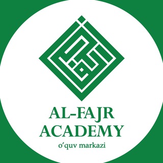 Logo of telegram channel alfajracademy — AL-FAJR ACADEMY